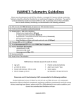 VAMHCS Telemetry Guidelines