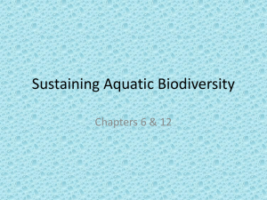 Sustaining Aquatic Biodiversity - Lauralton Hall