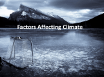 Factors Affecting Climate - Nssmhf