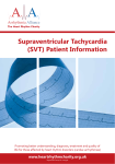 Supraventricular Tachycardia (SVT) Patient