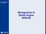 SIGN 96: Management of stable angina
