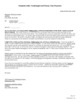 Cardiologists and PCP Letter (Template)