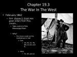 Chapter 19.3 The War In The West