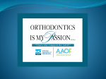 AAOF Speaker Slides - American Association of Orthodontists