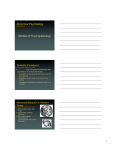 Abnormal Psychology Models of Psychopathology