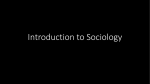 Introduction to Sociology