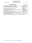 combined checklist/report template for ct of the