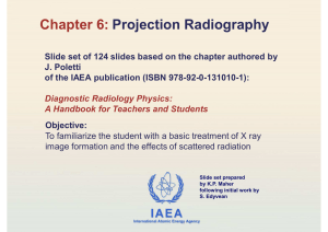 Chapter 6: Projection Radiography - Human Health Campus