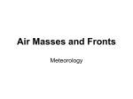 Air Masses and Fronts - Pequot Lakes Schools