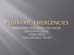pediatric emergencies - Texas Osteopathic Medical Association