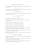 Chapter 25 - Electric Potential Chapter 26