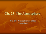 Ch. 23 The Atmosphere