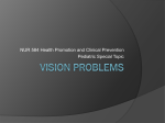 Vision problems
