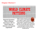 World Climate Patterns