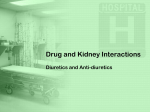 Drug and Kidney Interactions