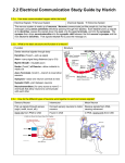 2.2 Electrical Communication Study Guide by Hisrich