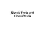 Electrostatic Fields and Coulombs Law File