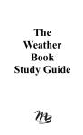 The Weather Book Study Guide