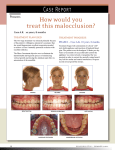 Post-Treatment Case Report