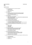 Biomaterials BIOL0112 2 points/answer 2012 Exam 2 Septal Defect