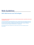 Web Guidelines 1.0 - Villanova University