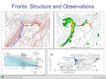 Observational Aspects: Back-door Cold Fronts