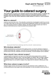 Cataract - Your guide to cataract surgery