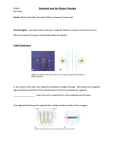 Lesson 6 – Solenoids and the Motor Principle