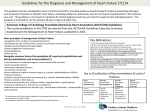 Guidelines for the Diagnosis and Management of