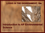 intro ppt - Mrs Blanks APES