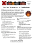 Patient Information: Pars Plana Vitrectomy with Air Fluid Exchange