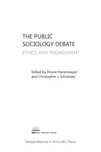 the public sociology debate