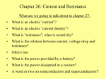 ch-26-Current and Resistance
