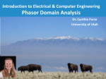 Lecture 7-3 Phasor Domain Analysis