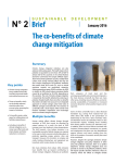 Brief The co-benefits of climate change mitigation