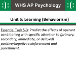 Operant Conditioning PowerPoint
