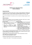 Rapid Access Chest Pain Clinic Protocols