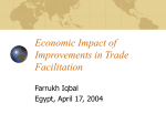 Economic Impact of Trade Facilitation