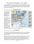 The Influence of Geography on War Strategy