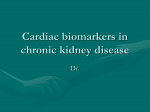 Cardiac biomarkers in chronic kidney disease