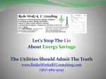 The Utilities Should Stop The Lies