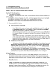 CP Environmental Science 2013-2014 Chapter 3 Notes Packet: The