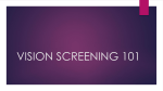 Vision Screening Presentation
