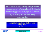 New concept of laser fusion driver using Stimulated Brillouin