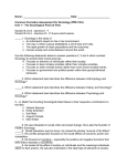 Name: Date: Common Formative Assessment for Sociology (PRE