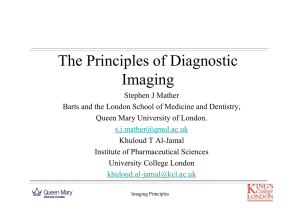The Principles of Diagnostic Imaging