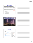 8/30/16 1 Continuous Charge Distributions: Electric Field and