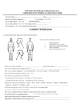 New Patient Questionnaire - Spine