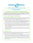 system component description brochure