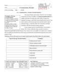 TYPES OF ENERGY TRANSFORMATION electrical → sound